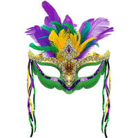Adult Women s Halloween Masquerade Peacock Feather Headpiece for Mardi Gras Carnival Cosplay Costume Party Wear