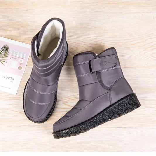 Boots Women Non Slip Waterproof Winter Snow Boots Platform Shoes for Women Warm Ankle Boots Cotton Padded Shoes Botas De Mujer