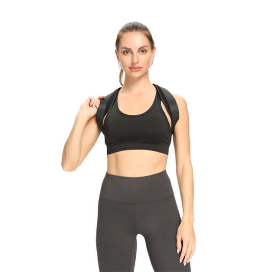 Adjustable Back Shoulder Posture Corrector Belt Clavicle Spine Support Reshape Your Body Home Office Sport Upper Back Neck Brace - MANDOTOS
