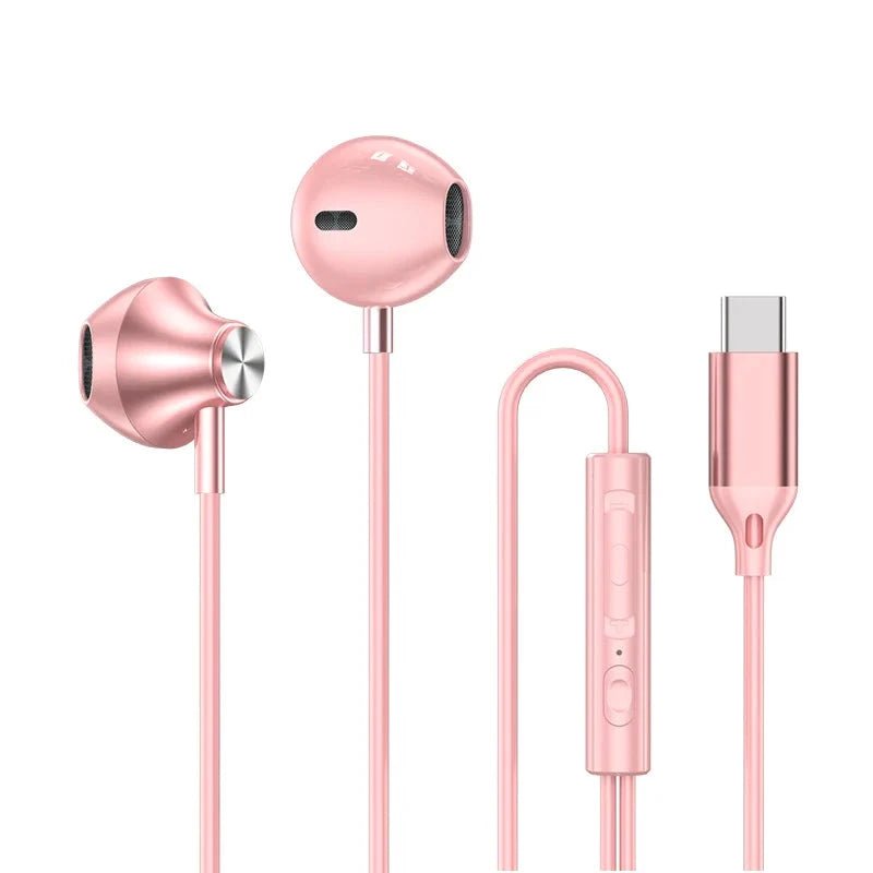For Samsung Headphones HiFi Surround Sound In-ear USB Type C 3.5mm With wire control Wired Earplugs For Galaxy S24 S23 S22 Ultra Lieve 3C Accessory Store