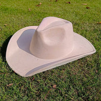 western Premium suede cowboy hat stylish men's and women's fedora Suede Panama hat perfect for outdoor festive activitieswestern
