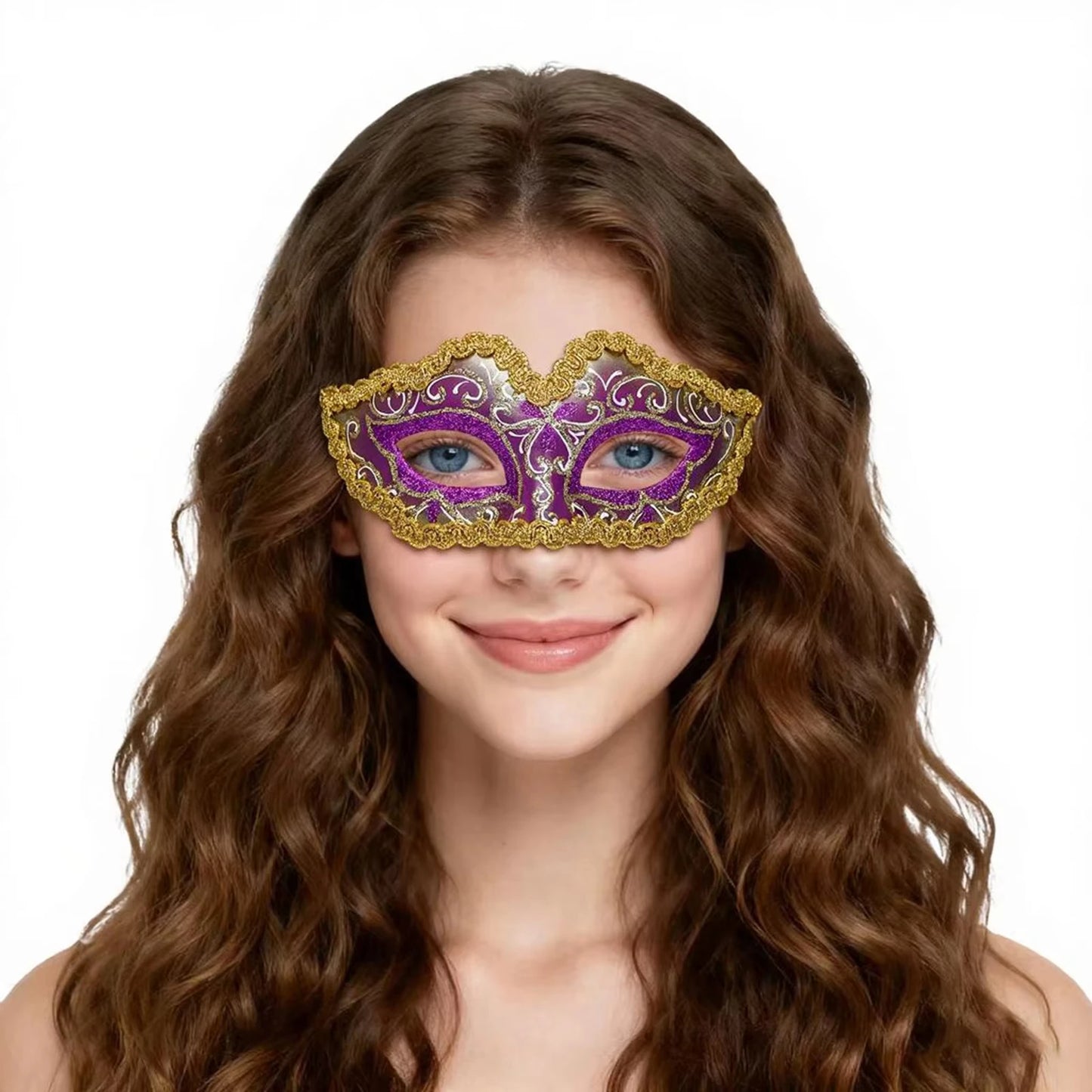 Handcrafted Mask Exquisitely Decorative Mask Party Mask Comfortable For Ball Social Activities Carnival