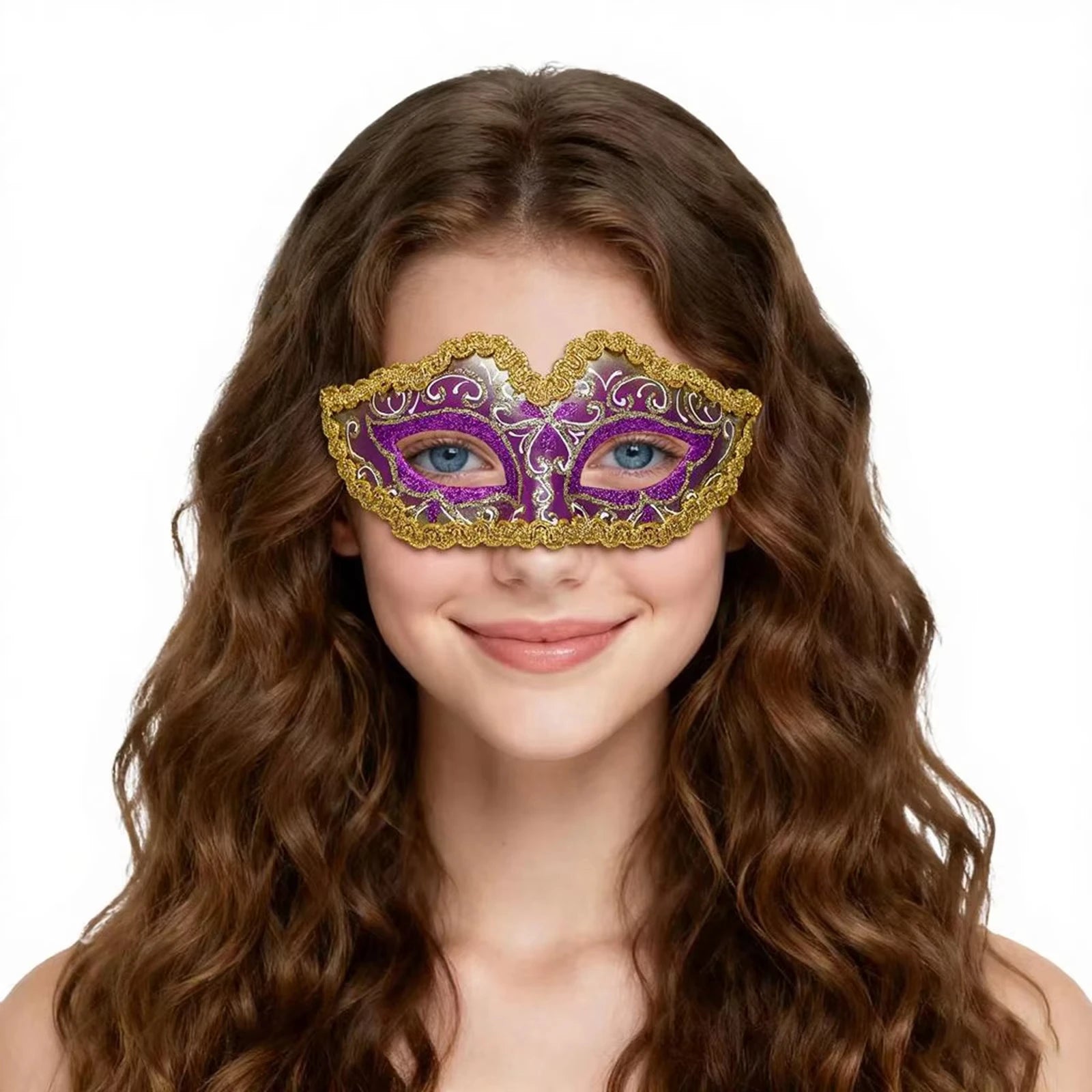 Handcrafted Mask Exquisitely Decorative Mask Party Mask Comfortable For Ball Social Activities Carnival