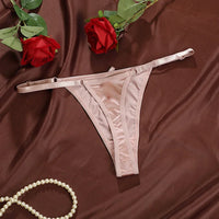Ice Silk Panties Women Lingerie Underwear Low Waist Seamless Quick-drying Skin-friendly Breathable Briefs Women Intimates Brief