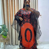 African Dresses for Women Traditional Africa Clothing Dashiki Ankara Outfits Gown Abayas Robe Muslim Kaftan Maxi Long Dress 2024