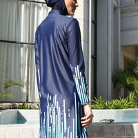 Modest Coverage Muslim Burkini - Stylish & Functional Swimwear for Middle-Aged Women - MANDOTOS INTERNATIONAL