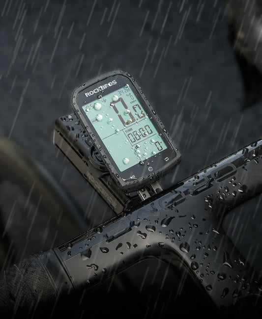ROCKBROS Bicycle Computer GPS 5.0 ANT Bluetooth Waterproof Wireless Cyclocomputer Speedometer Bike Stopwatch Bike Accessories - MANDOTOS