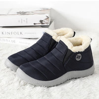 Men Boots Snow Outdoor Men's Shoes Plus Size Men's Winter Boots Plush Shoes Men Waterproof Men's Boots Male Footwear Work Shoes
