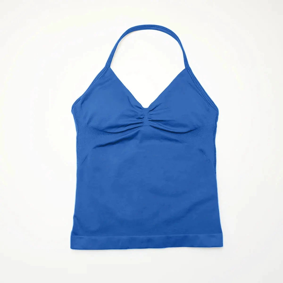 NCLAGEN Impact Longline Strappy Top Sports Yoga Vest Women's Fitness Tank Top Gym Beautiful Open Back Bra Running Workout Halter NCLAGEN Official Store