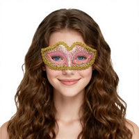 Handcrafted Mask Exquisitely Decorative Mask Party Mask Comfortable For Ball Social Activities Carnival