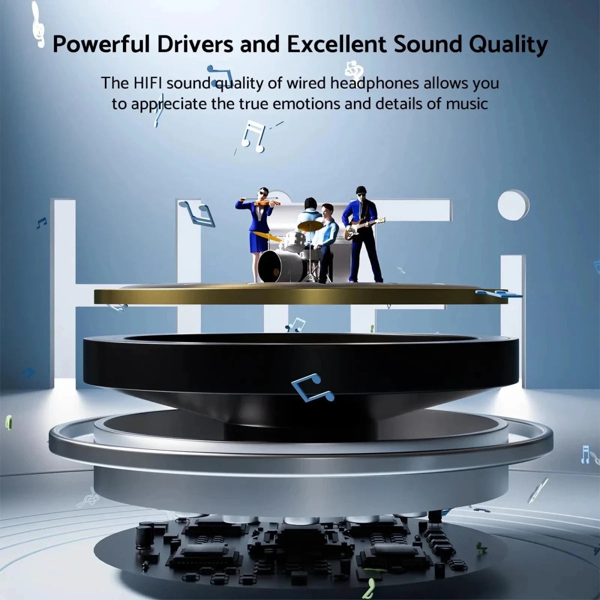 For Samsung Headphones HiFi Surround Sound In-ear USB Type C 3.5mm With wire control Wired Earplugs For Galaxy S24 S23 S22 Ultra Lieve 3C Accessory Store
