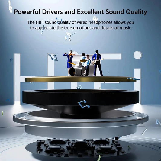 For Samsung Headphones HiFi Surround Sound In-ear USB Type C 3.5mm With wire control Wired Earplugs For Galaxy S24 S23 S22 Ultra Lieve 3C Accessory Store