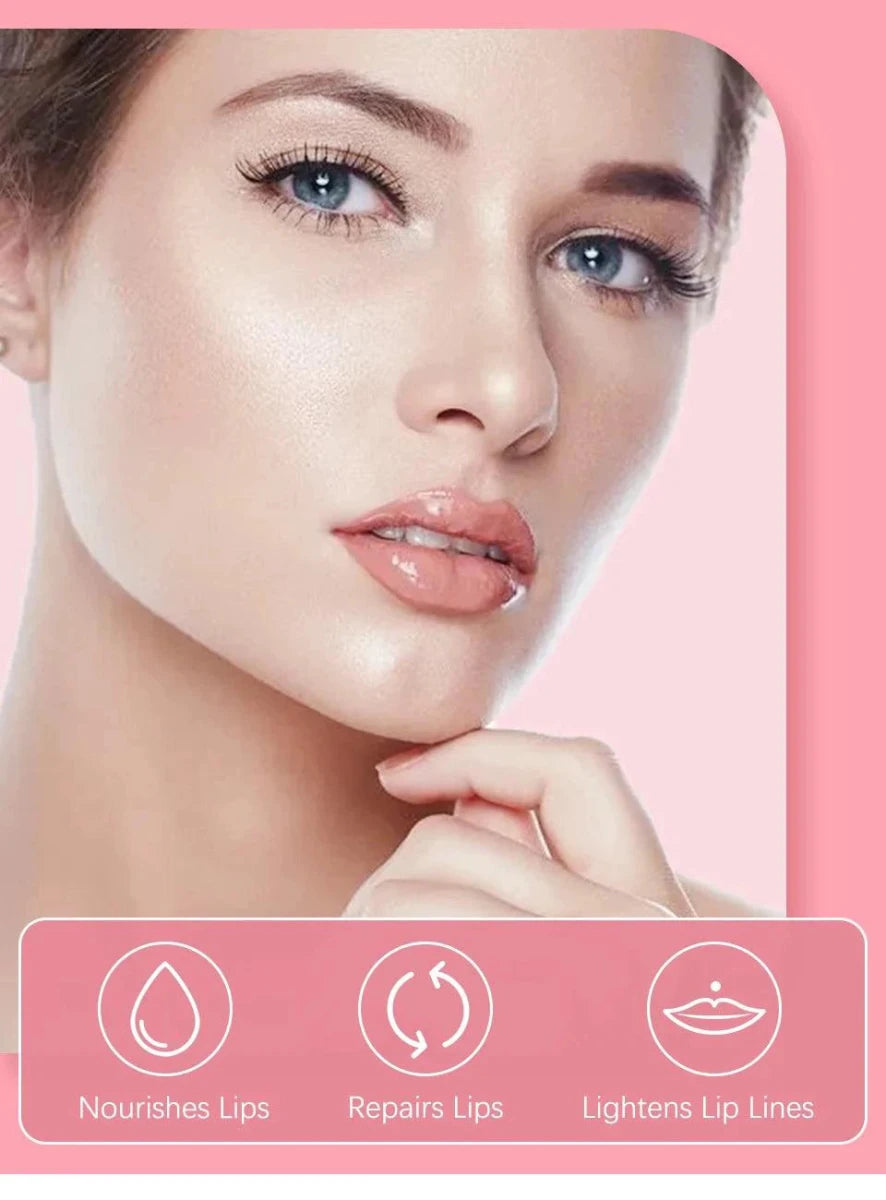 Moisturizing Lip Balm Oil - Plumping Exfoliating Lip Gloss - MANDOTOS