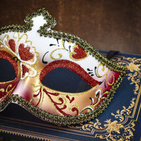 Men s Sparkling Glitter Half Face Mask Creative Portable Costume Party Favor for Masquerade Ball and Halloween