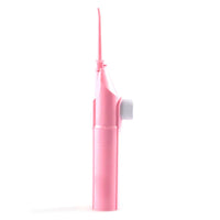 Household High Pressure Oral Irrigator Portable Teeth Clean Water Dental Floss Manual High Pressure Water Toothpick - MANDOTOS