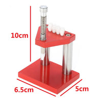 Watch Hand Presser Remover Puller Plunger Setting Fitting Set Red Wristwatch Watch Parts Repair Tool for Watchmaker