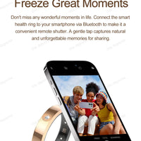 2025 Smart Ring Women Men Super narrow 6.3mm Heart Rate Health Stress measurement Monitor IP68 Waterproof Fashion Sports Rings
