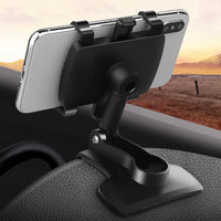 Portable Car Holder Rotatable Multifunction Dashboard/Rearview Mirror/Sun Visor Mount for iPhone Samsung Xiaomi Redmi Huawei