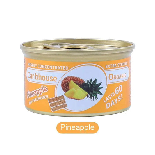 Car Air Freshener Bubble Gum Scent Organic Cans Odor Eliminator Essential Long-Lasting Strong Fragrance For Auto Home Closet - MANDOTOS