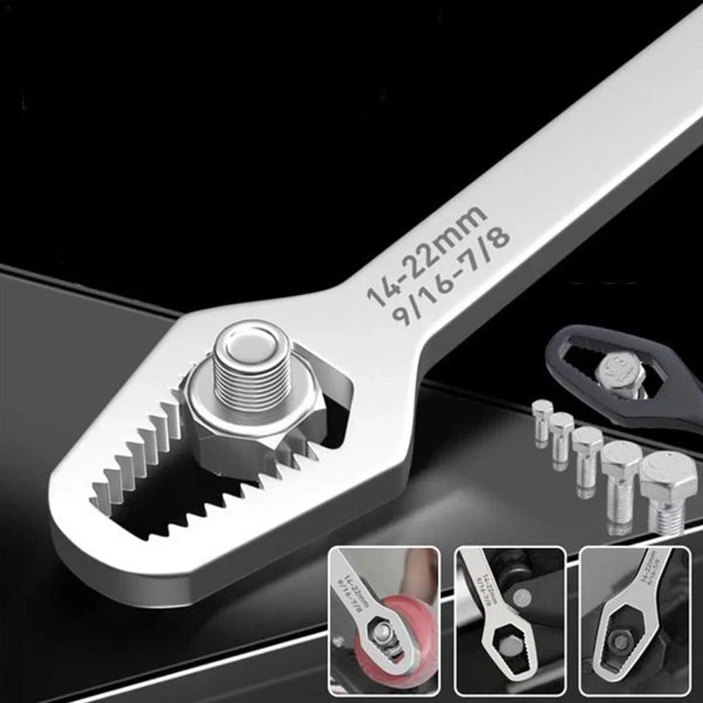 8-22mm Universal Torx Wrench Self-tightening Adjustable Glasses Wrench Board Double-head Torx Spanner Hand Tools for Factory - MANDOTOS