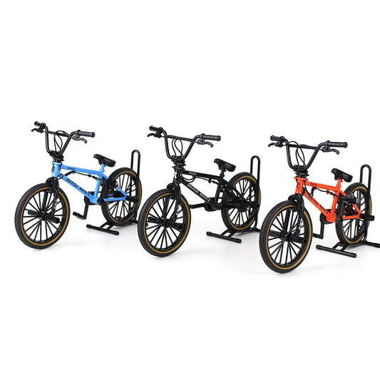 New 1:8 Mini Alloy Racing Bicycle Diecast Model Metal Mountain Bike Pocket Portable Simulation Collection Gift Toy For Childrens
