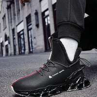 men boots 2024 New Winter Slippers Warm Men Shoes Waterproof Non-Slip Plush Sneakers Male tenis shoes Boots Men Sneakers Winter