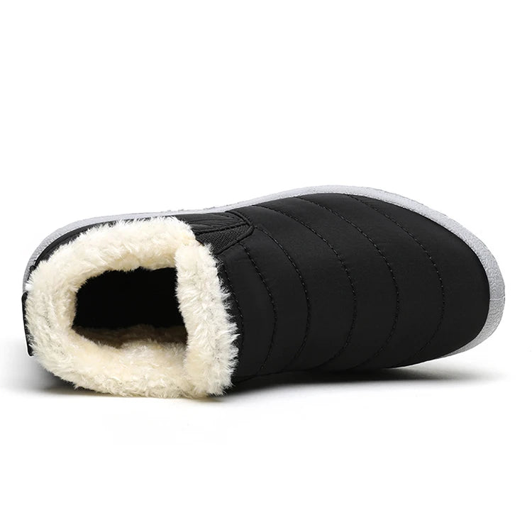 Men Boots Snow Outdoor Men's Shoes Plus Size Men's Winter Boots Plush Shoes Men Waterproof Men's Boots Male Footwear Work Shoes