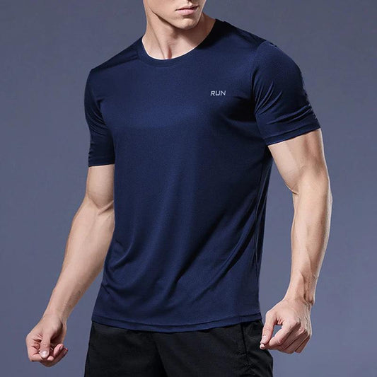Running Shirts Soccer Shirts Men's Jersey Sportswear Mens Jogging T-Shirts Quick Dry Compression Sport T-Shirt Fitness Gym - MANDOTOS