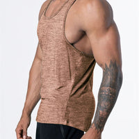 Men's Sports Fitness Tank Top Summer GYM Training  Undershirt Running Basketball Quick Drying Breathable loose Tank Top men tops