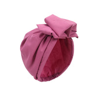Fashion African-style headgear, women's headdresses, Muslim-style soft Hijab, monochromatic colored mirror hats in Muslim style