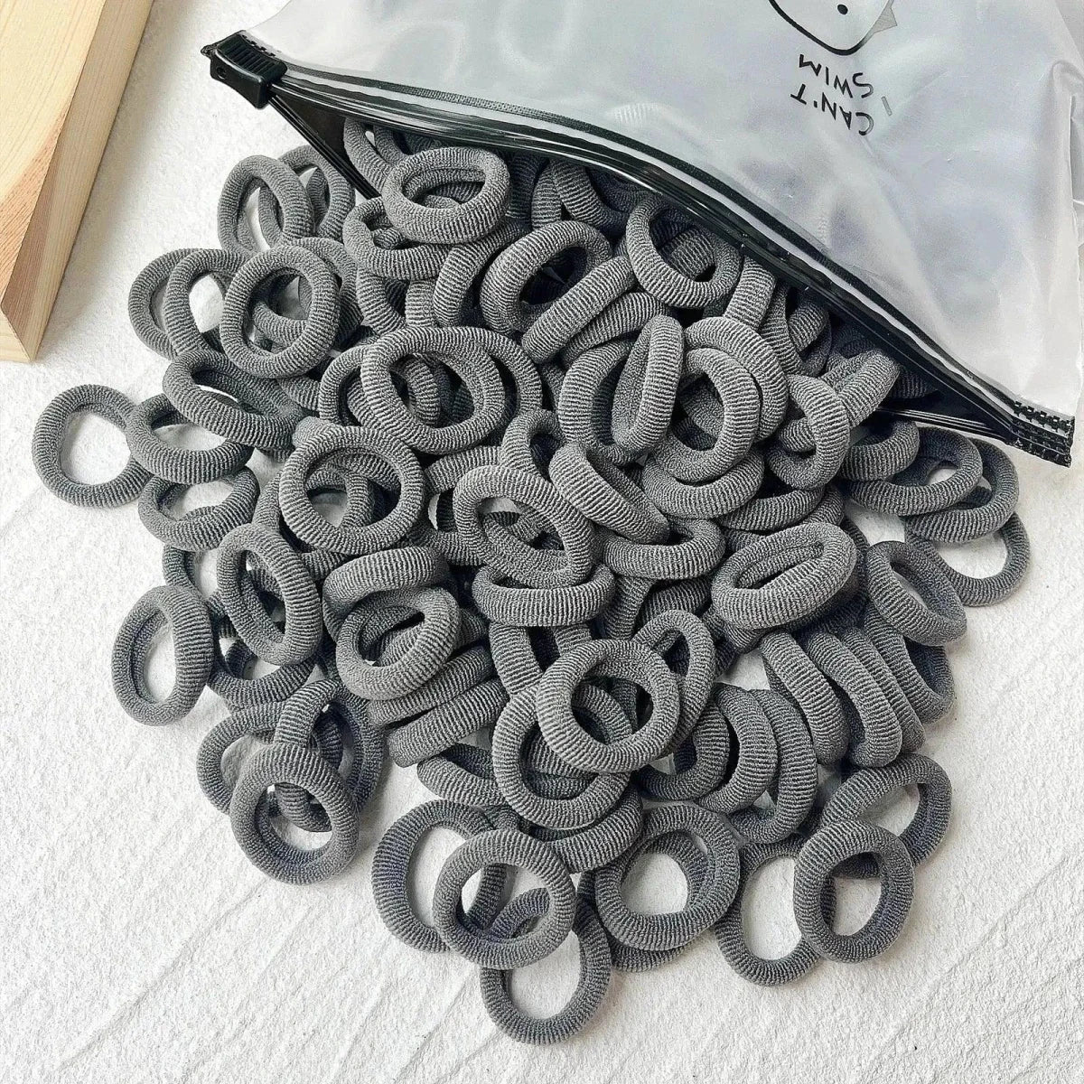20/50pcs Kids Elastic Hair Bands Girls Sweets Scrunchie Rubber Band for Children Hair Ties Clips Headband Baby Hair Accessories - MANDOTOS
