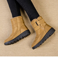Boots Women Non Slip Waterproof Winter Snow Boots Platform Shoes for Women Warm Ankle Boots Cotton Padded Shoes Botas De Mujer