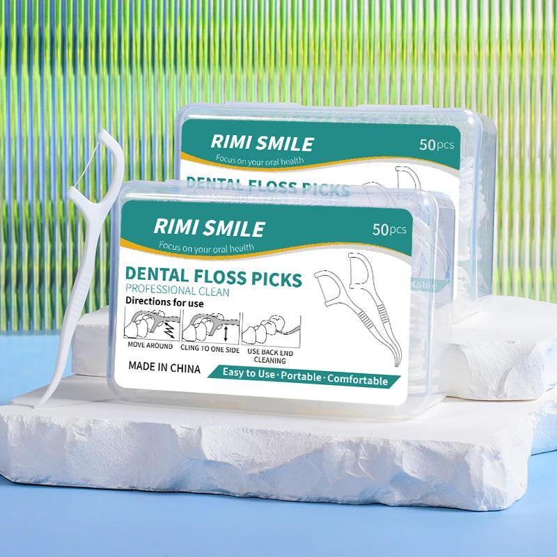 50/150/300/600/1000 PCS dental floss sticks oral care tools - MANDOTOS