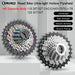 RIRO Road Bike Ultra-light Freewheel 11/12S-28-34T Bicycle CNC Vacuum Plating HG Cassette Hollow Flywheel 11/12V Speed  Sprocket
