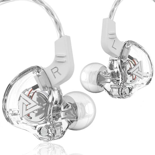 Original QKZ AK6 Copper Driver HiFi Wired Earphones 3.5MM Race Sport Headphones Bass Stereo Headset Music Earbuds In Ear With Microphone - MANDOTOS