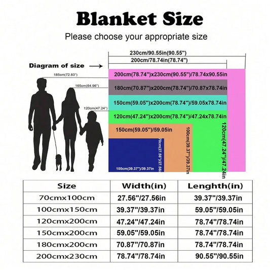 Cozy Coral Fleece Blanket - Your Perfect Multi-Purpose Companion - MANDOTOS