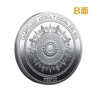 Maya Coins, Mexican Maya Souvenir Coins, Maya Calendar, Aztec Coins Commemorative
