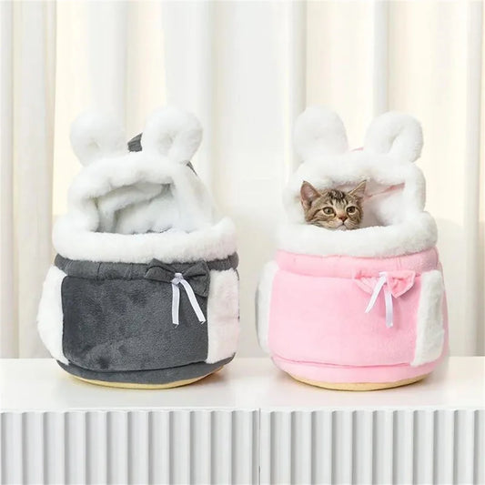 Outdoor Travel Chihuahua Puppy Dog Carrier Bacpack Winter Warm Pet Carrying Bags for Small Dogs Yorkshire Cat Nest mascotas Home - MANDOTOS