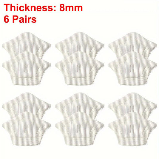 3pairs/6pairs Insoles Patch Heel Pads for Sport Shoes Back Sticker Adjustable Size Antiwear Feet Pad Cushion Insert Insole - MANDOTOS