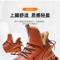 men boots 2024 New Winter Slippers Warm Men Shoes Waterproof Non-Slip Plush Sneakers Male tenis shoes Boots Men Sneakers Winter