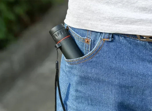 Mini Portable 2000x25 HD Monocular Telescope Mobile Phone Telescope with Holder Camping Hunting Birdwatching Telescope