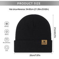 Unisex Knitted Hats Cycling Cotton Cap Multifunctional Winter Beanie Hat Running Sleeping Outdoor Mountaineering Skiing Riding