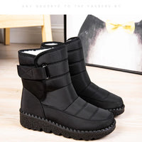 Boots Women Non Slip Waterproof Winter Snow Boots Platform Shoes for Women Warm Ankle Boots Cotton Padded Shoes Botas De Mujer