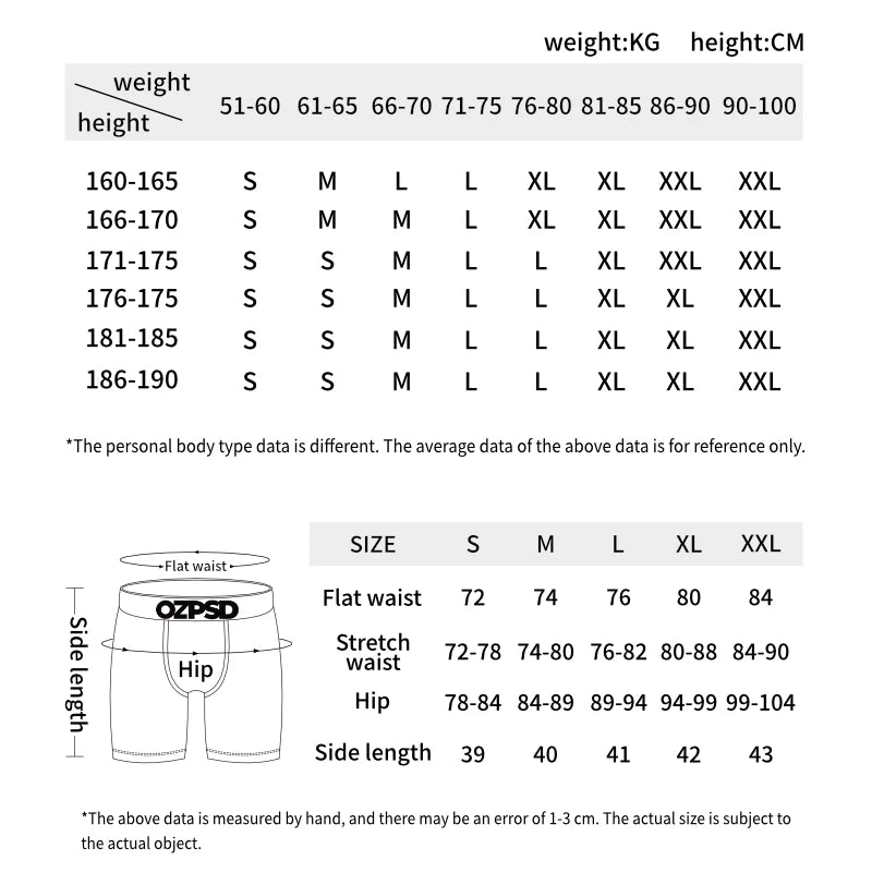 ETHIKA 1Pcs Sexy Men Underwear Boxers Breathable Swimming Man Underpants Plus Size S-3XL Mens Trunks Men's Panties Boxer Briefs