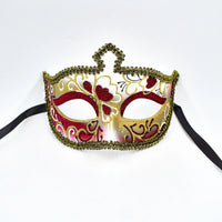 Men s Sparkling Glitter Half Face Mask Creative Portable Costume Party Favor for Masquerade Ball and Halloween