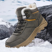 men boots 2024 New Winter Slippers Warm Men Shoes Waterproof Non-Slip Plush Sneakers Male tenis shoes Boots Men Sneakers Winter