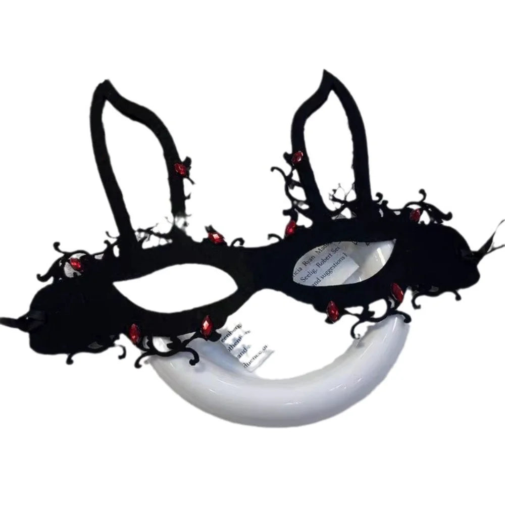 Masquerade Costume Mask Sexy Lace Half Face Mask Gothic Lace Mask Elegant For Fancy Dress Themed Events Halloween