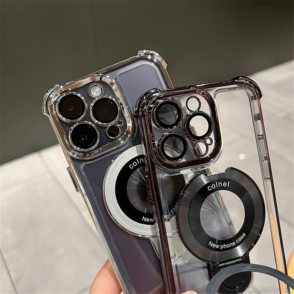 Luxury Shockproof Magnetic Magsafe Case for iPhone 17 Pro Max - MANDOTOS INTERNATIONAL