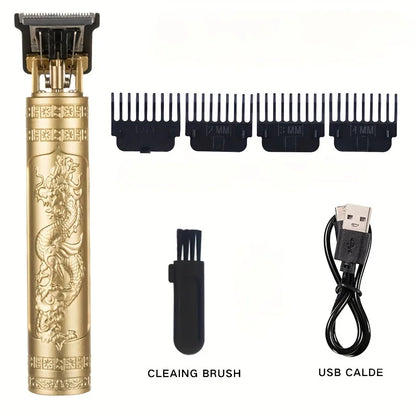 High-Power Electric Clippers Designed for Barbershops, Ideal for Shaving And Trimming with USB Charging. - MANDOTOS