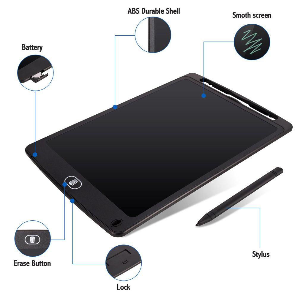 8.5 Inch LCD Writing Tablet Digital Drawing Tablet Handwriting Pads Portable Electronic Tablet Board ultra-thin Board - MANDOTOS